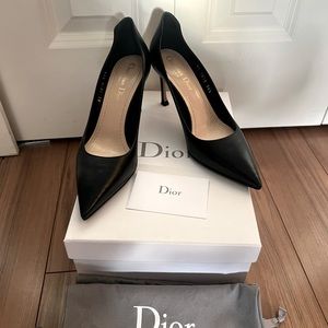 SOLD-Dior Black Heels (beautiful lightly worn!)